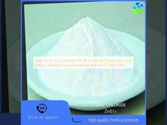 High Purity Zinc Chloride ZnCl₂ for Wood Preservation and Battery Manufacturing Compliant with HG/T 2323-2012